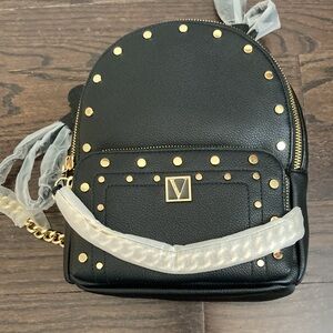 Victoria’s Secret Black Studded Backpack